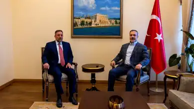 Fidan, Irak Egemenlik İttifakı Lideri ile Görüştü